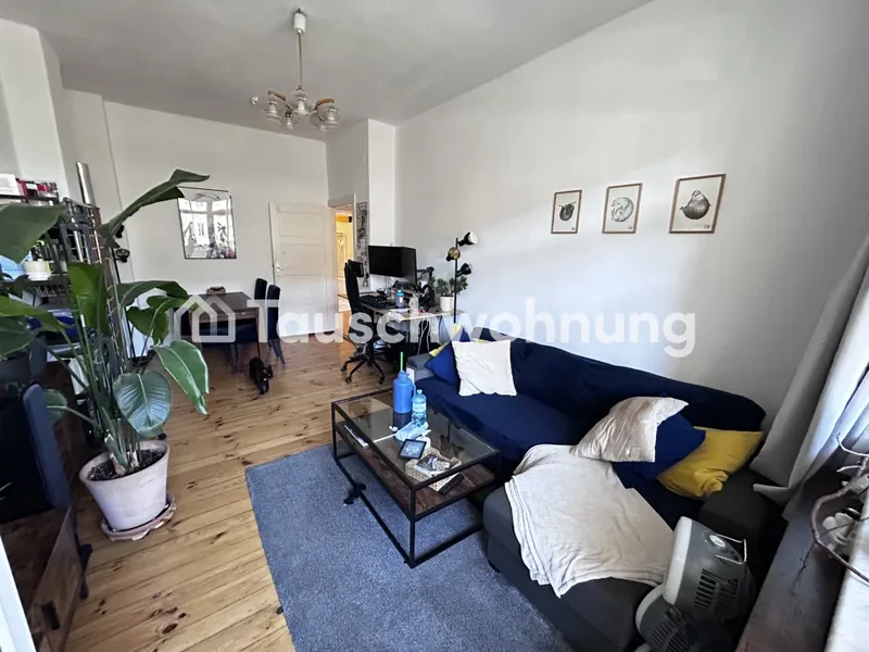Tauschwohnung: Schöne Altbau Wohnung m. Dielenboden, Badewanne, Balkon — photo 1